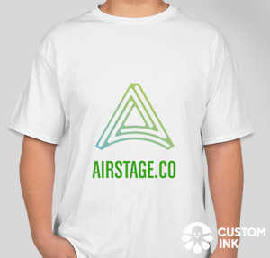 Airstage Белая футболка